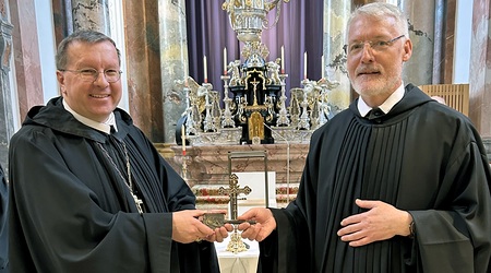 Stift Altenburg Abtpräses Perkmann Administrator Albert Groiß
