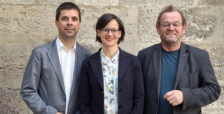 KAÖ-Leitungsteam: Thomas Immervoll, Katharina Renner, Ferdinand Kaineder