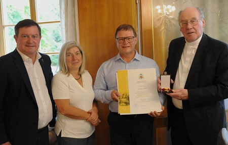 Österreichs oberster Kirchensportler erhielt höchste diözesane Ehrung